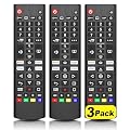 3 Pack for LG Smart TV Remote Control Replacement, Universal for All LG Smart LED LCD UHD HDTV 3D 4K TVs