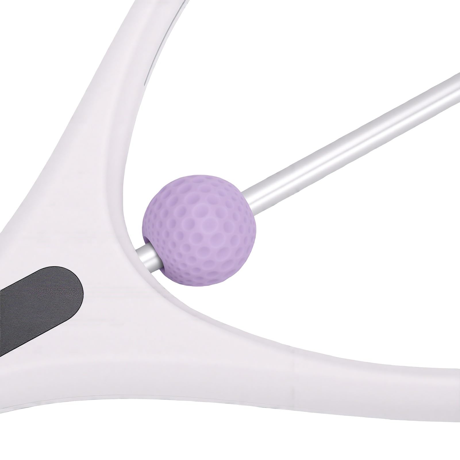 Racchetta da Allenamento da Tennis con Contatore | Rimbalzo Automatico, Sfera di gravità Scorrevole per Feedback di Potenza, Viola Compatto 70x35 Cm, Guida del Ritmo
