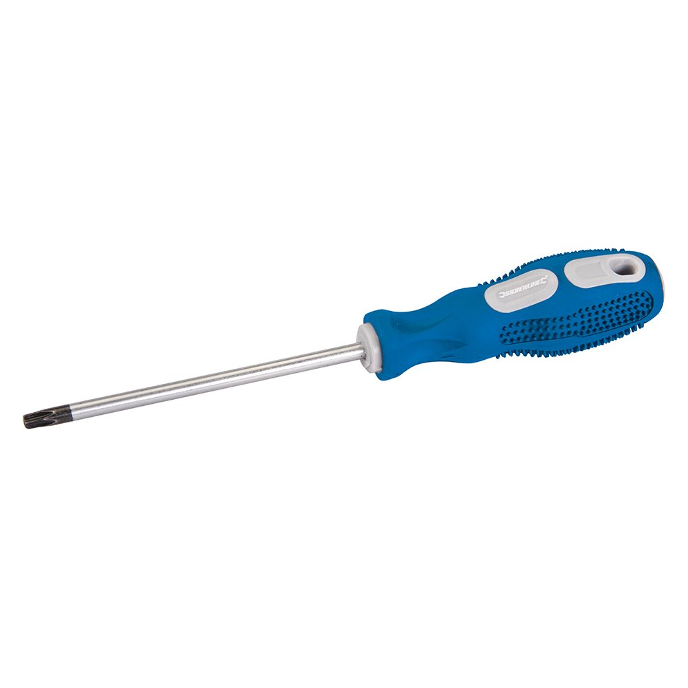  - T30 X 115mm Torx Screwdriver Soft Grip Handle & Hard Steel Trx Star Head Driver