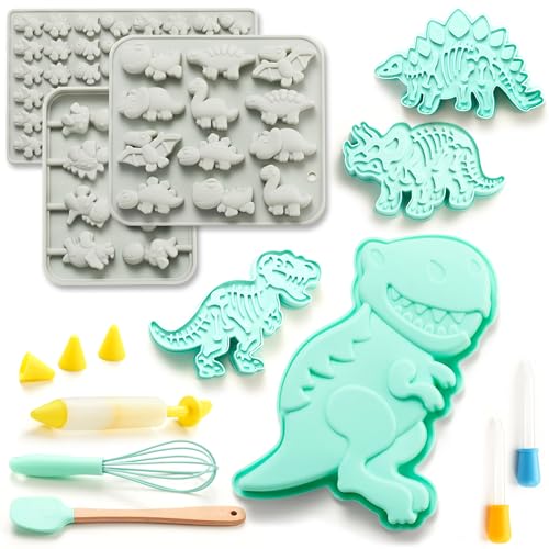 GET FRESH Dinosaur Baking Cooking Tool Set for Kids