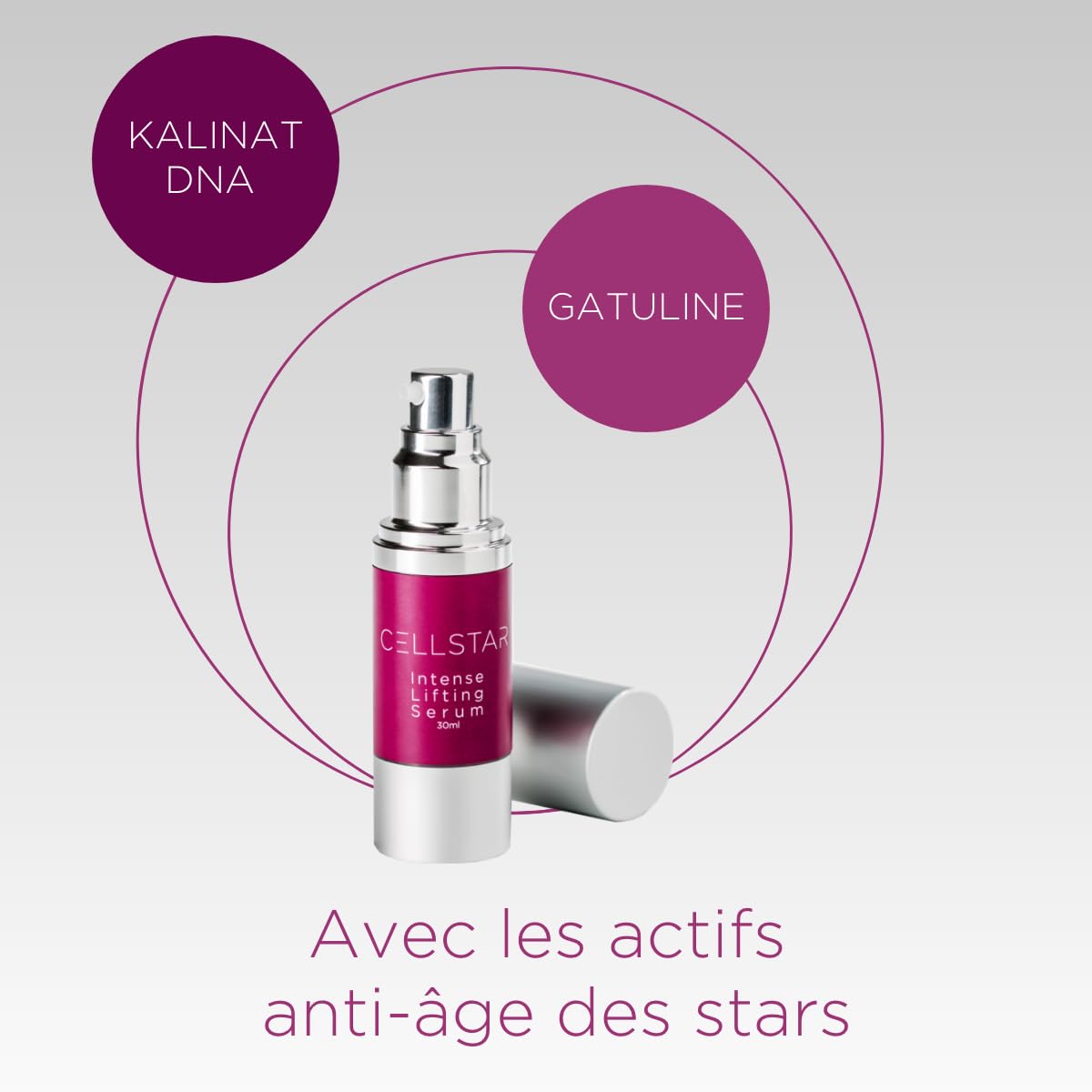Cellstar Intense Lifting Serum - sérum anti-âge contre tous les signes de vieillissement de la peau - agit immédiatement contre les rides, raffermit l'ovale du visage, affine le grain de peau,