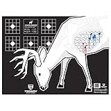 Ethical Harvest Deer Silhouette| Reactive Target | Shooting Target | Reactive Splatter Cells | Air Rifle, Pistol, Shotgun, Tomahawk, Throwing Knives