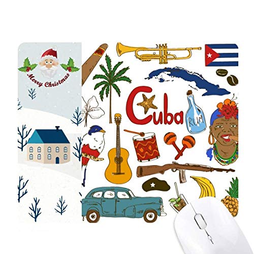 Tapis de souris Cuba : protégez votre bureau avec style à Noël