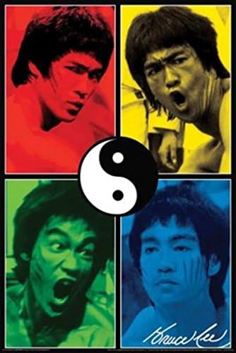 Bruce Lee - Colors Poster Print (24 x 36)