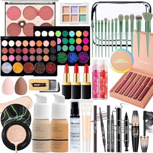 Makeup Set Makeup Set for Women Girls Teens Full Kit, Makeup Pres...