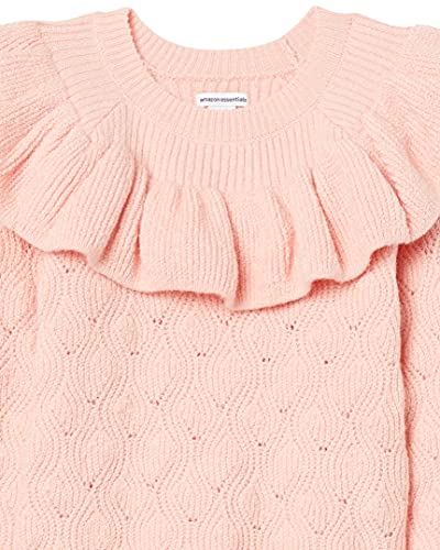 Amazon Essentials Girls and Toddlers' Soft Touch Ruffle Sweater3