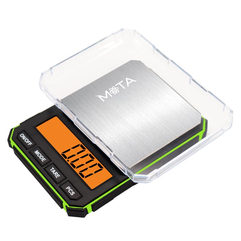 Image of ATOM A 420 Digital Pocket Weighing Scale with 600gmx0.01g Capacity Precision Mini Weight Machine For Jewellery, Precious Gems with Tare & Counting Function. A 100 Series