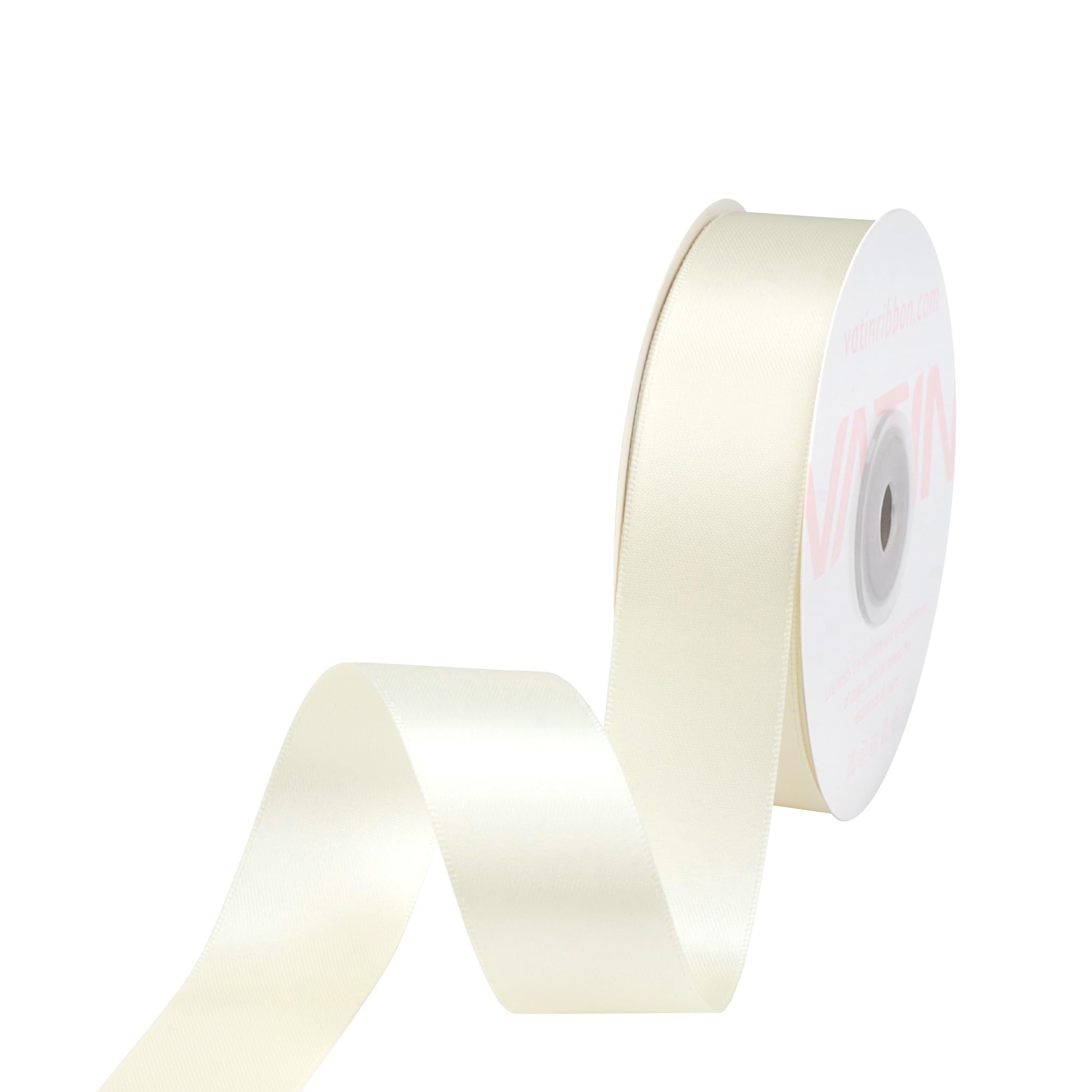 VATIN 100mm Wide Double Faced Polyester Deep Navy Blue Satin Ribbon- 4.5 Metre/Spool, Perfect for Chair Sash, Making Bow, Sewing and Wedding Bouquet — view 205