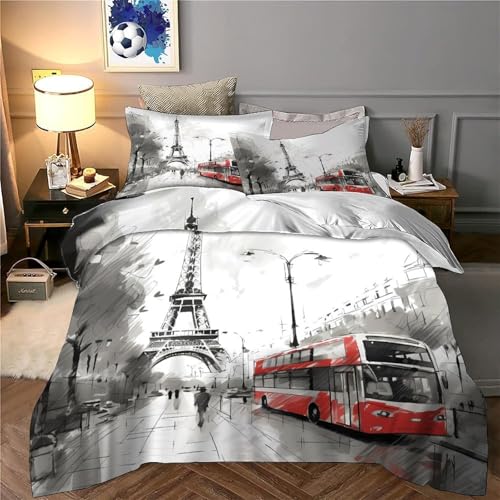 Housse de couette anti-allergique panda microfibre douce pour peau sensible - 6