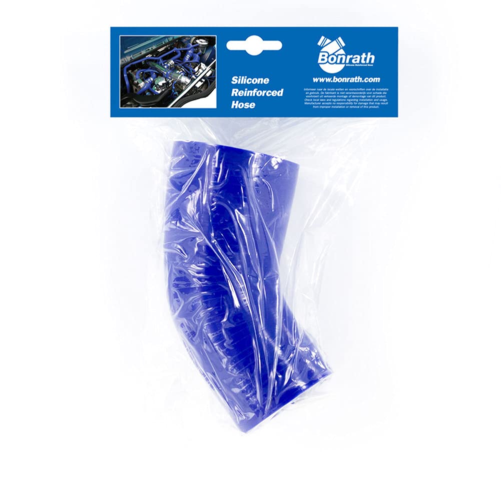 Coupleur En Silicone Bleu Renforcé 4 Plis - ID 60-63 Mm Pour Turbo, Refroidisseur, Admission - Haute Température Et Résistant à La Corrosion