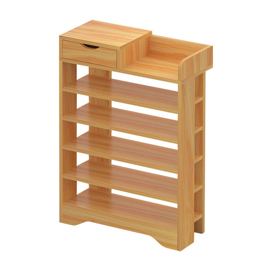 clevermoebel Schuhschrank massiv Kiefernholz gelaugt/geölt mit 3