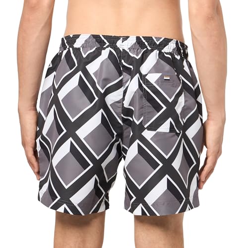 BOSS Men's Vibe Print Swim Trunk2