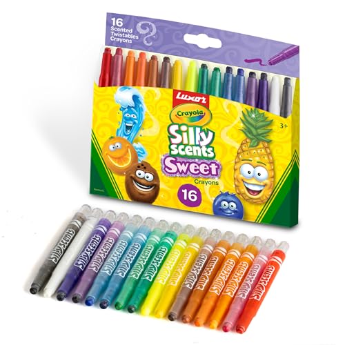 Image of Luxor Crayola Twistable Mini Silly Scents Crayons 16 Shades
