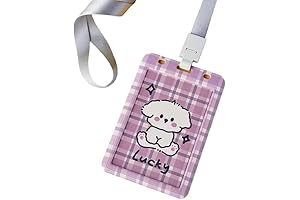 Uhoo Cute Cat Delight Badge Holder Set