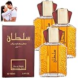 【Dubai Sultan Gold Parfüm】 Konzentriertes Parfümöl, arabisches Herrenparfüm hat einen luxuriösen und exotischen Duft, der vom Arabischen Golf inspiriert ist. Es ist eine großartige Alternative zu traditionellen Parfüms, die zu stark oder aufdringlich sein können.