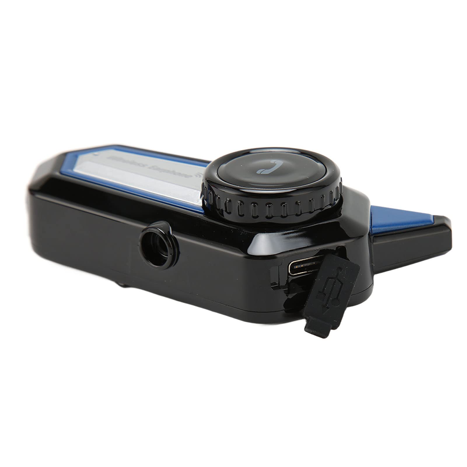 Casque Bluetooth pour Moto, Casque D'interphone Bluetooth avec Microphone à Réduction de Bruit HD, Réponse Automatique, Batterie 1000 MAh pour Moto, Sport, Cyclisme, Compétence