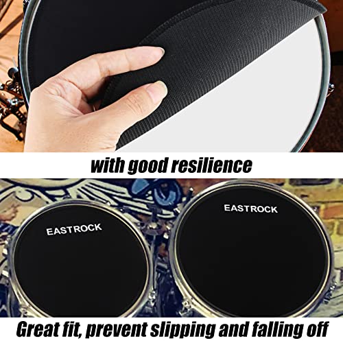 Eastrock Drum Mute Pads Set 11 Pieces With Cymbal Pad + Hi Hats Set Pad thumb #1