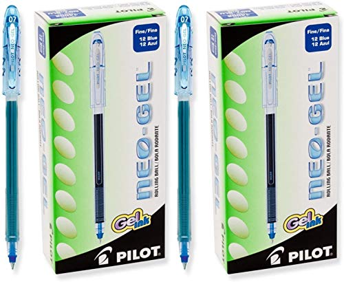 Bolígrafos Pilot Neo-Gel Azul 12 unidades