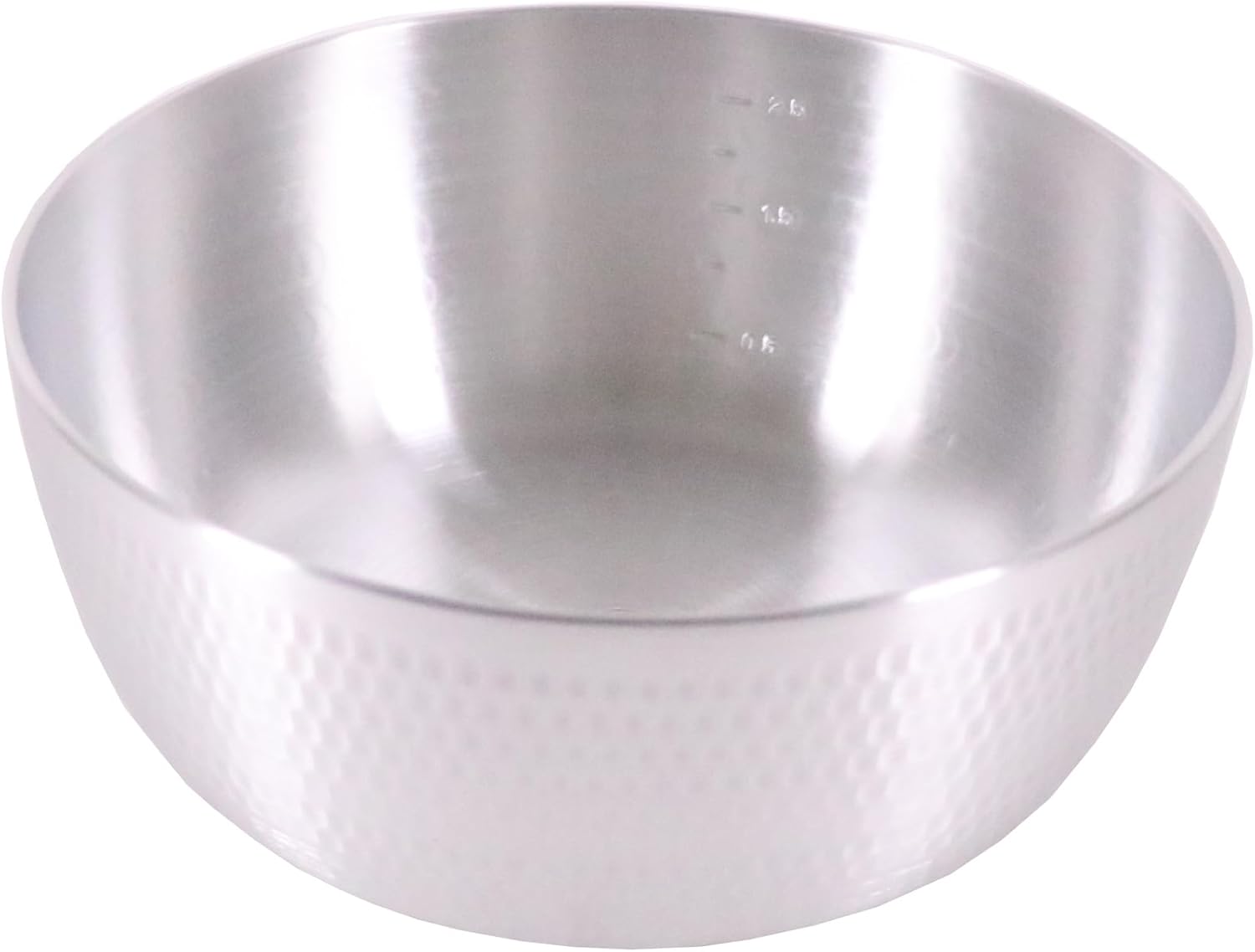 Aluminum Hammered Yatko Pot with Scale 8.9 inches (22.5 cm)