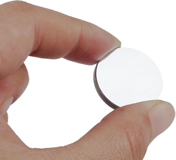 XUNKUANER CO2 Laser Mirror Dia 20mm Mo Reflective Mirror Mo Laser Lens Molybdenum Mirrors for CO2 Laser Engraving Cutting Machine 3 Pcs