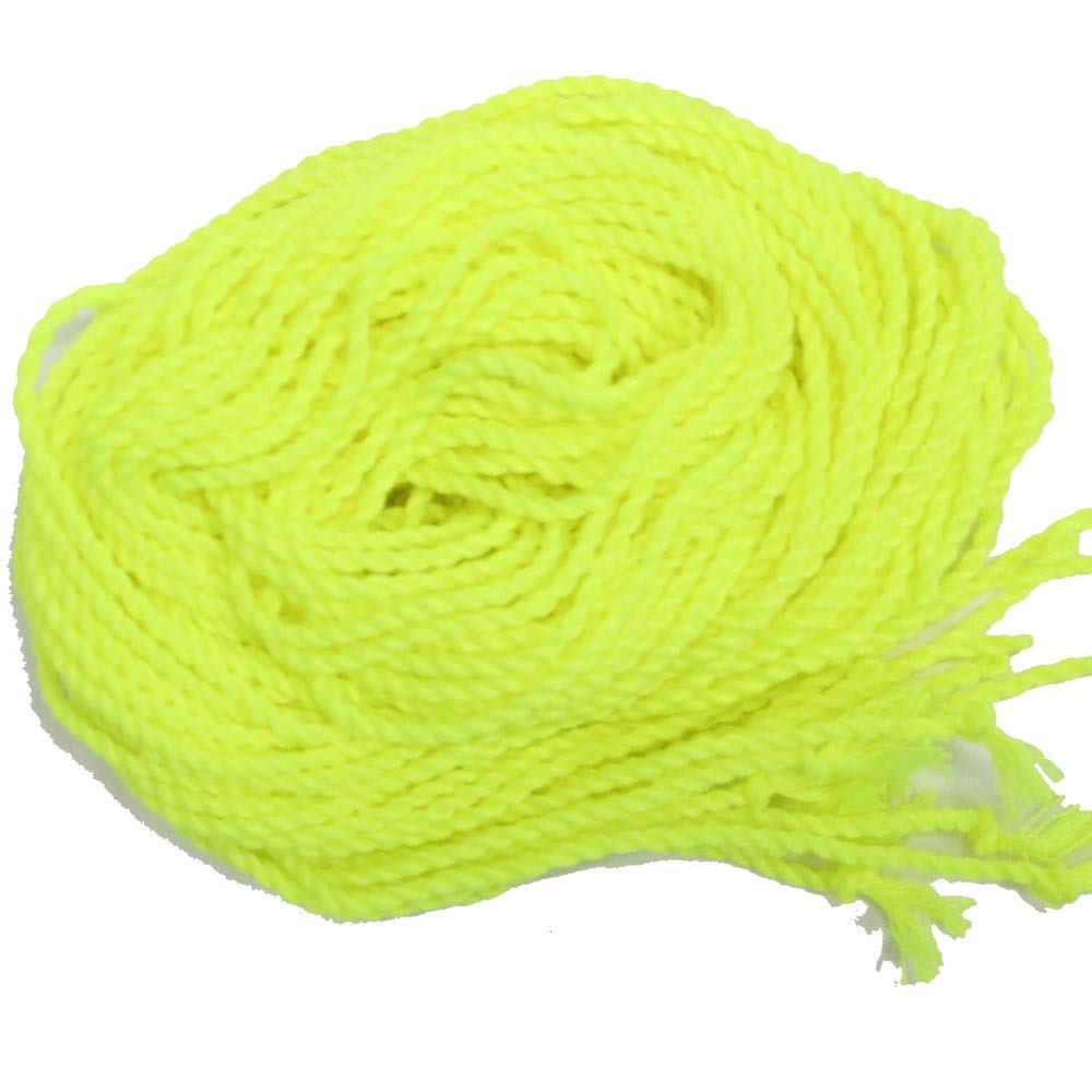 Twisted Stringz Yo-Yo Strings - Polyester - Solid Thick YoYo String - 10 Pack (Yellow)