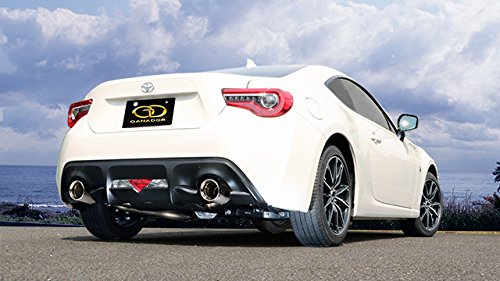 GANADOR (ガナドール) 【ガナドール マフラー】 トヨタ86 標準バンパー 1998cc DBA-ZN6 (H28/8マイナー後~) サークル/ポリッシュテール 新規制対応 GDE-407PO