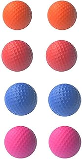 SEIWEI Pelotas de golf de espuma blanda, pelotas de golf de colores, para entrenamiento de golf en interiores y exteriores