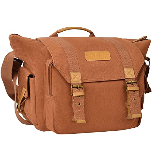 CADeN Kameratasche Spiegelreflex Kamera Schultertasche Kamera...