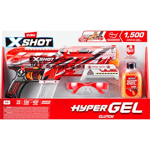 Jeu de tir Zuru France X Shot Hyper Gel Clutch Blaster - vue 3