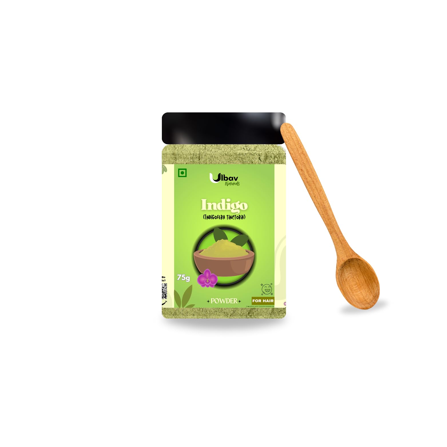 Ulbav Naturals - Indigo Powder for Black Hair Colour | Natural Haircare | 75 Grams (1)-image-35