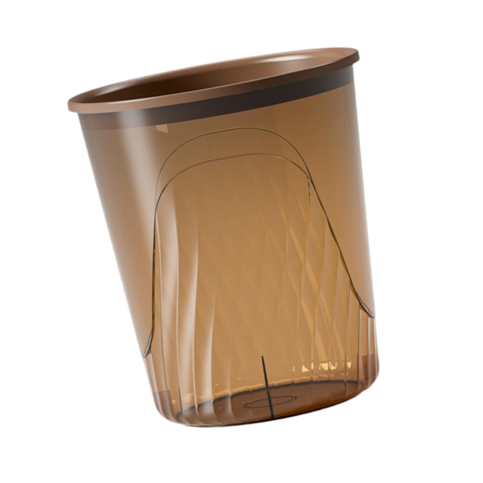 Trash Can Trash Bin Household Simple Versatile Paper Basket Wastebasket Waste Bin for Toilet Bedroom Office Dorm Laundry