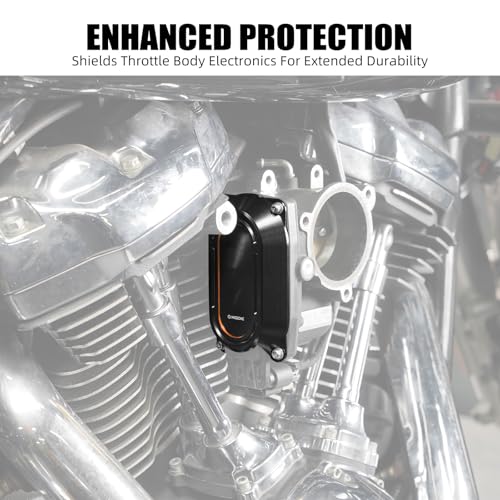 Cache latéral orange pour Harley Road King Special 2017-2024 - 3
