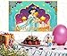 Princess Jasmine Backdrop for Birthday Party Supplies 5x3ft Aladdin Photo Backgrounds Aladdin Theme Baby Shower Banner for Birthday Cake Table Decoration