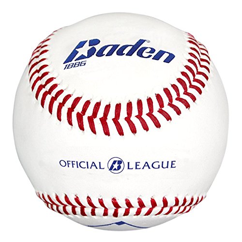 Baden 1BBG League Leather Baseball (Dozen), Official