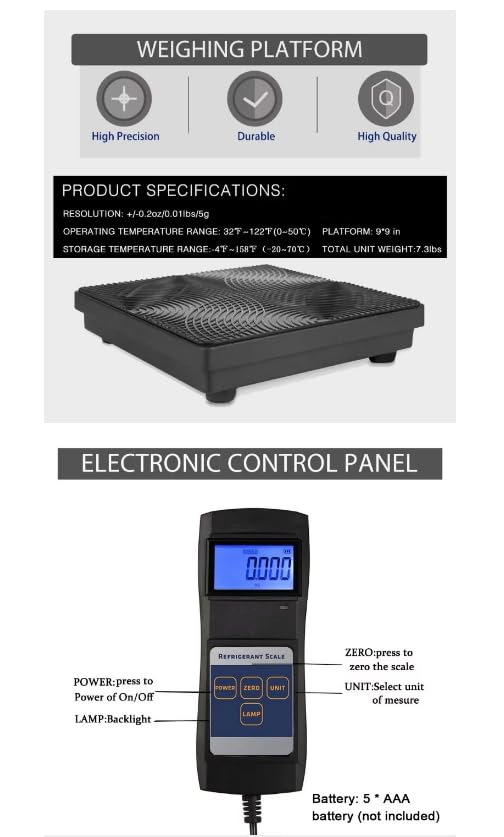 Báscula electrónica precisa 90kg con pantalla LCD miniatura 5