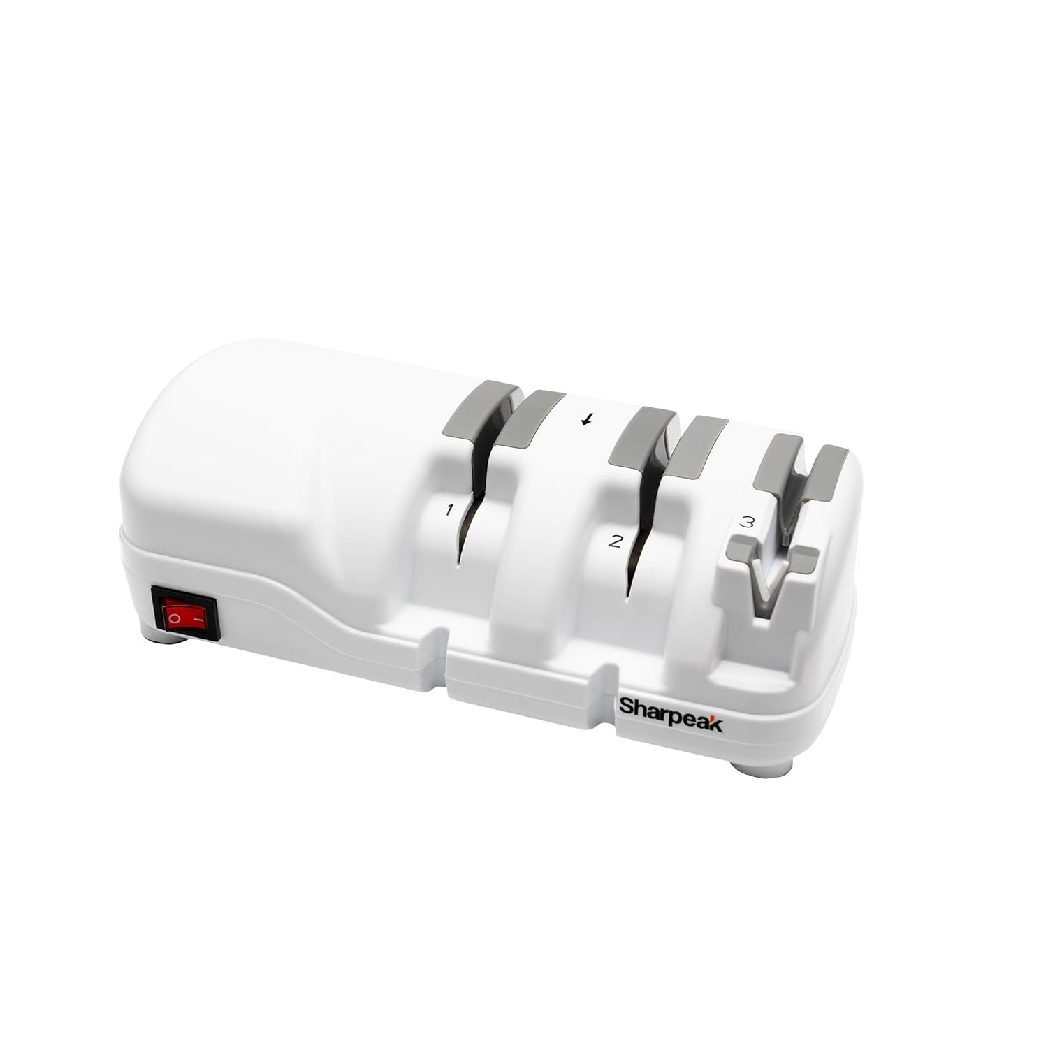 198H-SPK Professional Electric Knife Sharpener Versatile 3 Stages Monocrystalline Diamond Wheels Overheat Protection Ultra-Quiet Motor Quick Knife Sharpening