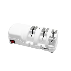 198H-SPK Professional Electric Knife Sharpener Versatile 3 Stages Monocrystalline Diamond Wheels Overheat Protection Ultra-Quiet Motor Quick Knife Sharpening