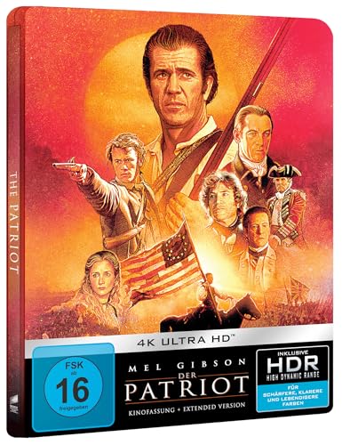 Der Patriot (Extended Cut) – 4K Steelbook (UHD + Blu-ray Disc)