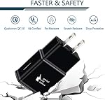 Bloc de recharge rapide, USB Adaptive Fast Charger Box Android Cell Phone Wall Quick Tablet Chargeur Plug Adaptateur Compatible Samsung Galaxy S10 S9 S8 S7 A13 A16 Remarque 8 9 10 LG G7 Plus EP-TA20JBE (2 Boîte)