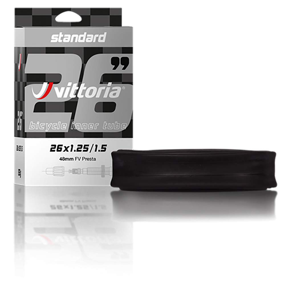 VITTORIA Chambre V 700x20/​28 48MM 20/​28-​622 RVC Unisex-​Adult, Black, M