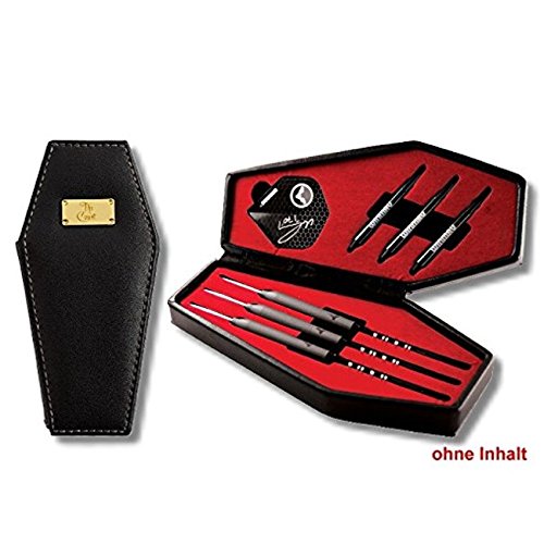 WINMAU Dart Caja Coffin Case – Ataúd, Color Negro el handliche Single de Pak Espacio para 1 Juego de Dardos y Suficiente Accesorios. (sin...