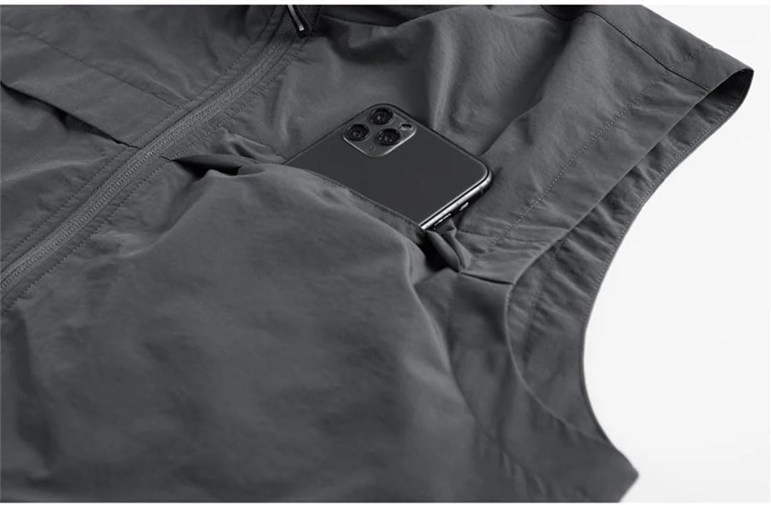 Men Fishing Travel Photo Hiking Vest Gym Jogging Running Sport Sleeveless Mesh Camping Waist