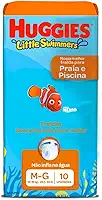 Fralda Infantil Little Swimmers M/G, 10 Unidades, Huggies