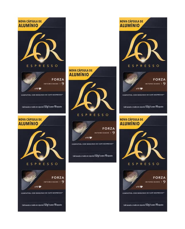 Kit 50 Cápsulas Forza L´or