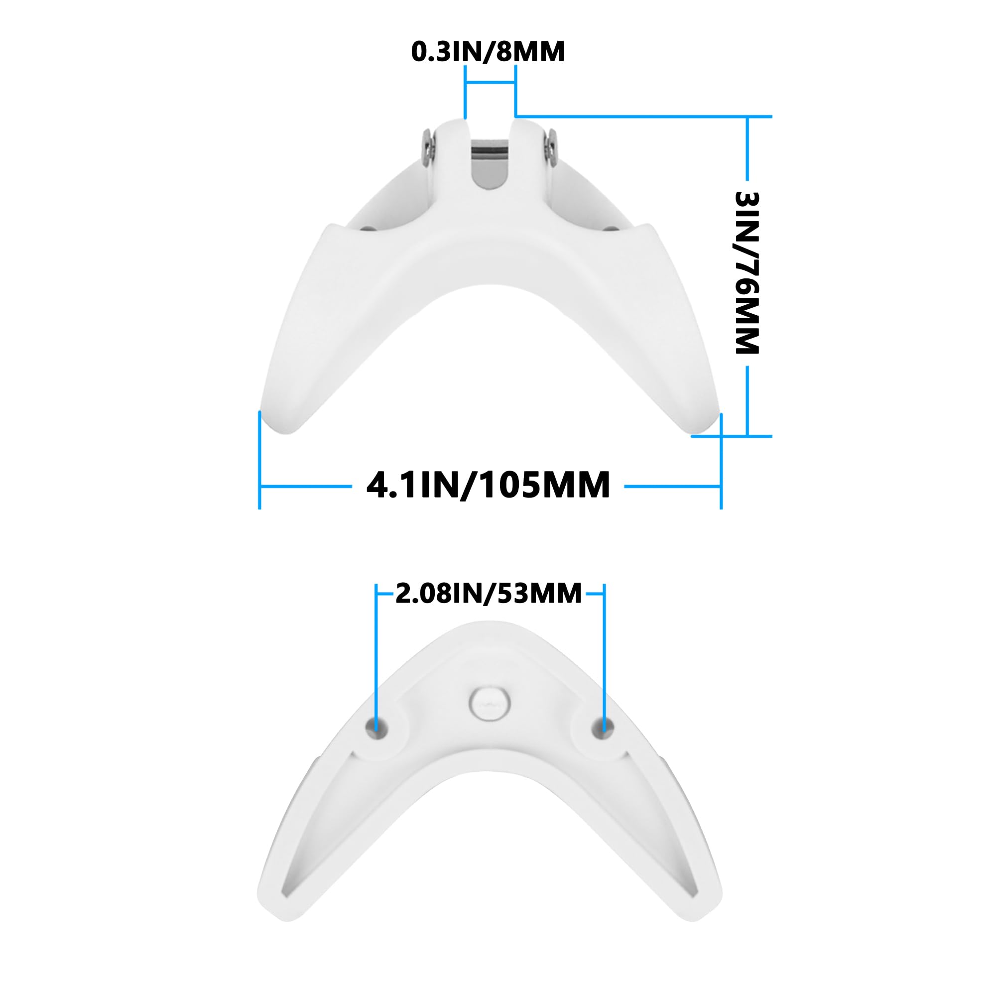 YUSOVE Cooler Mounting Kit,Boat Marine Cooler Mounting Kit for Yeti, Rtic, Igloo, Engle, Coleman, etc