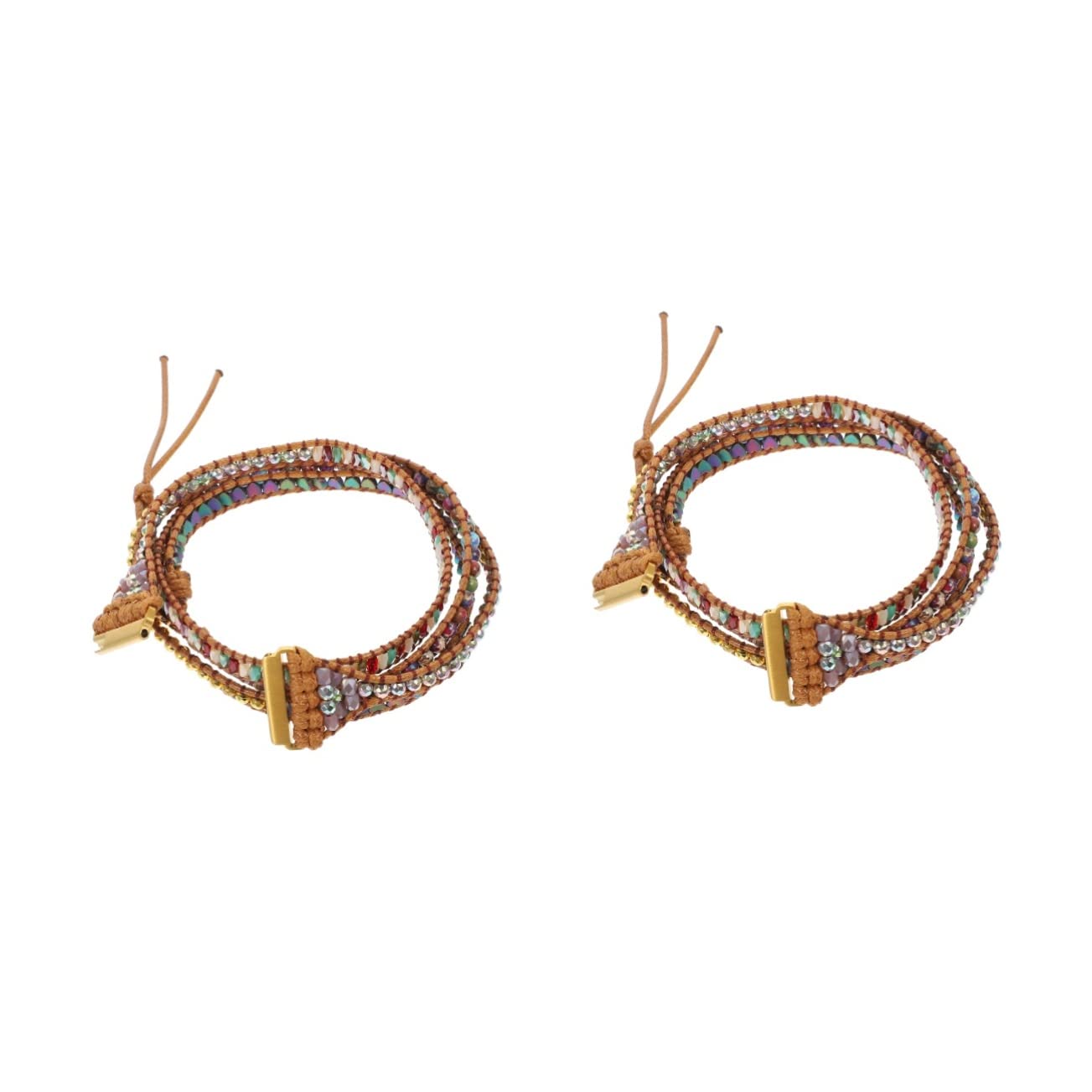 Housoutil Lot De 2 Bracelets De Montre Élégants En Perles Accessoire De Rechange Tendance Pour Un Bracelet Confortable Et Robuste