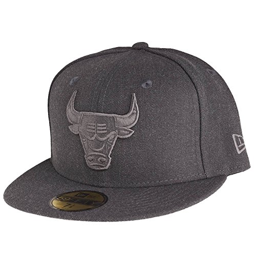 Czapka New Era 59Fifty - Grafitowe byki Chicago szary - 7 1
