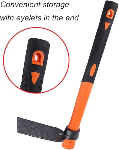 Vista 17 de Azada de hacha de doble cabeza con Adze forjado resistente y mango ergonómico antideslizante para jardinería, caza, paisajismo al aire libre 1.535