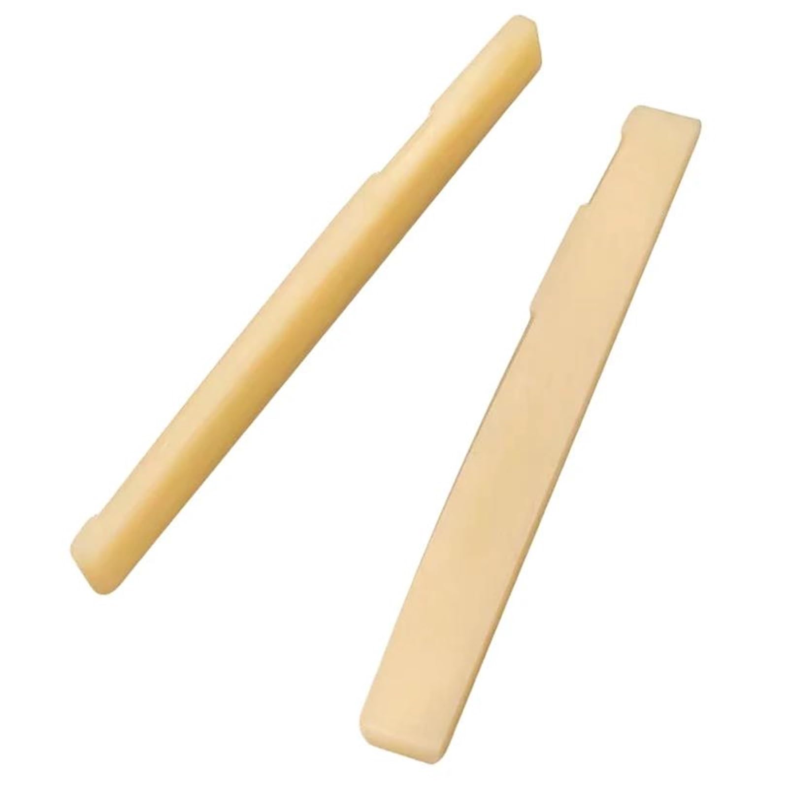 Professionale Dado Chitarra Ponte Da Liutaio Compensato Con Sella In Osso Per Chitarra 10 Pezzi 72 Mm