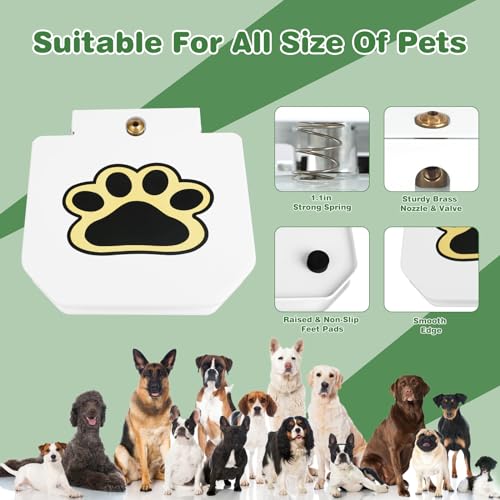 Fuente de agua manual para perros y gatos miniatura 5